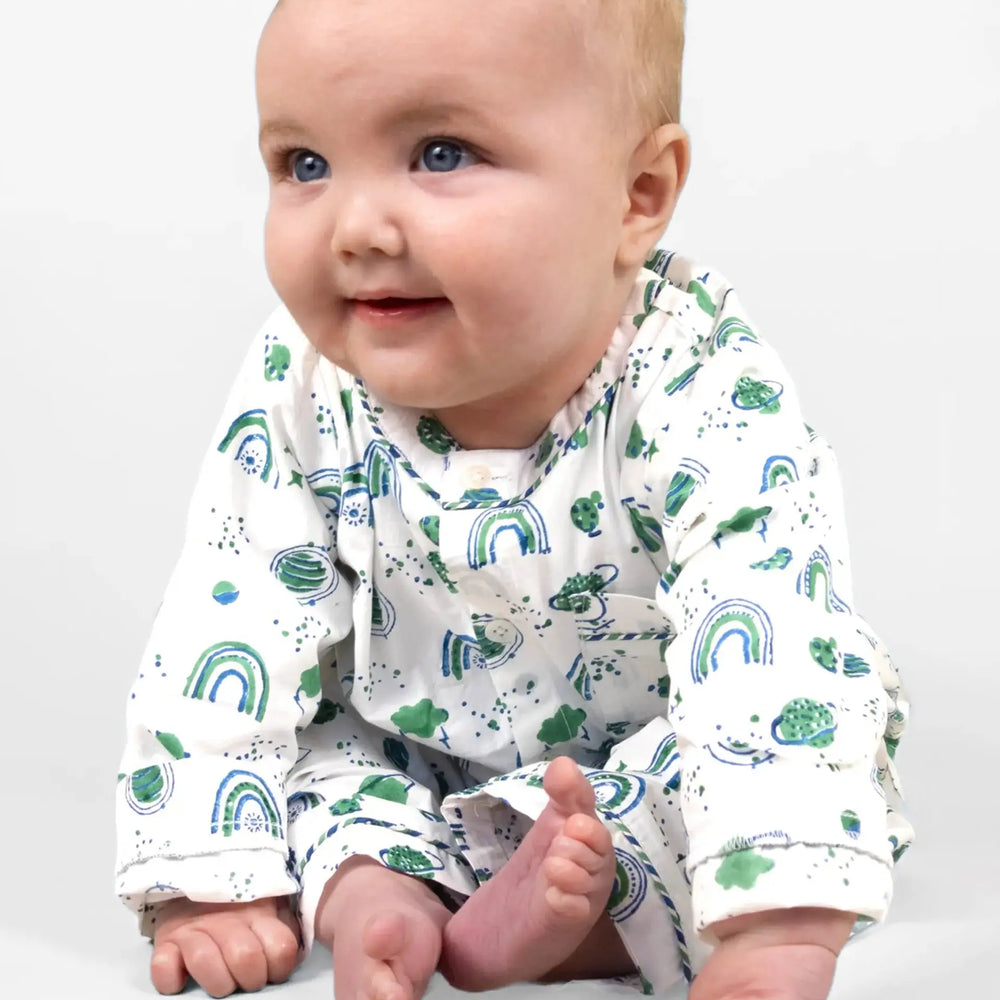 Interstellar Adventure Baby Pyjama Trouser Set Kutti Lulu