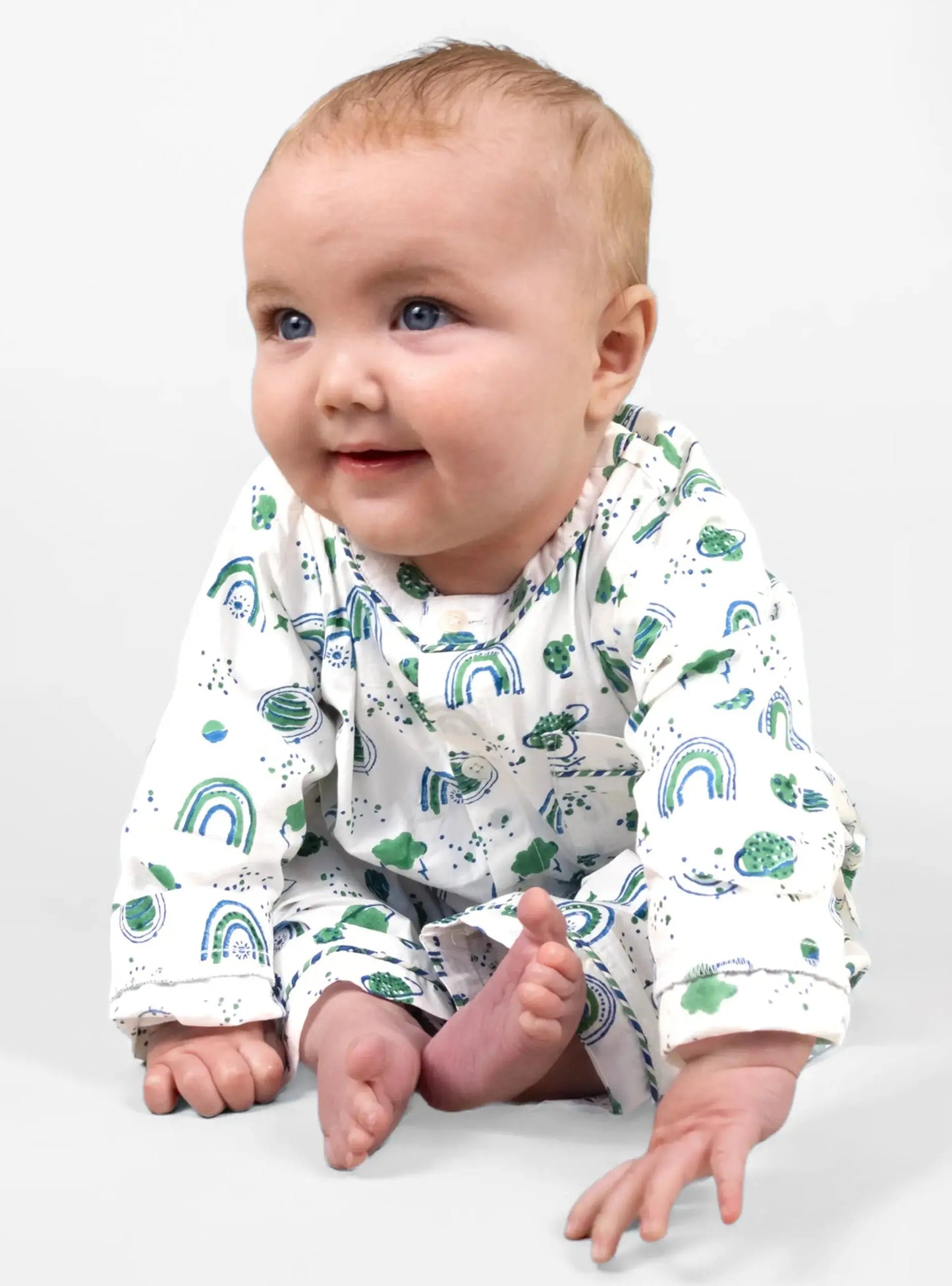 Interstellar Adventure Baby Pyjama Trouser Set Kutti Lulu