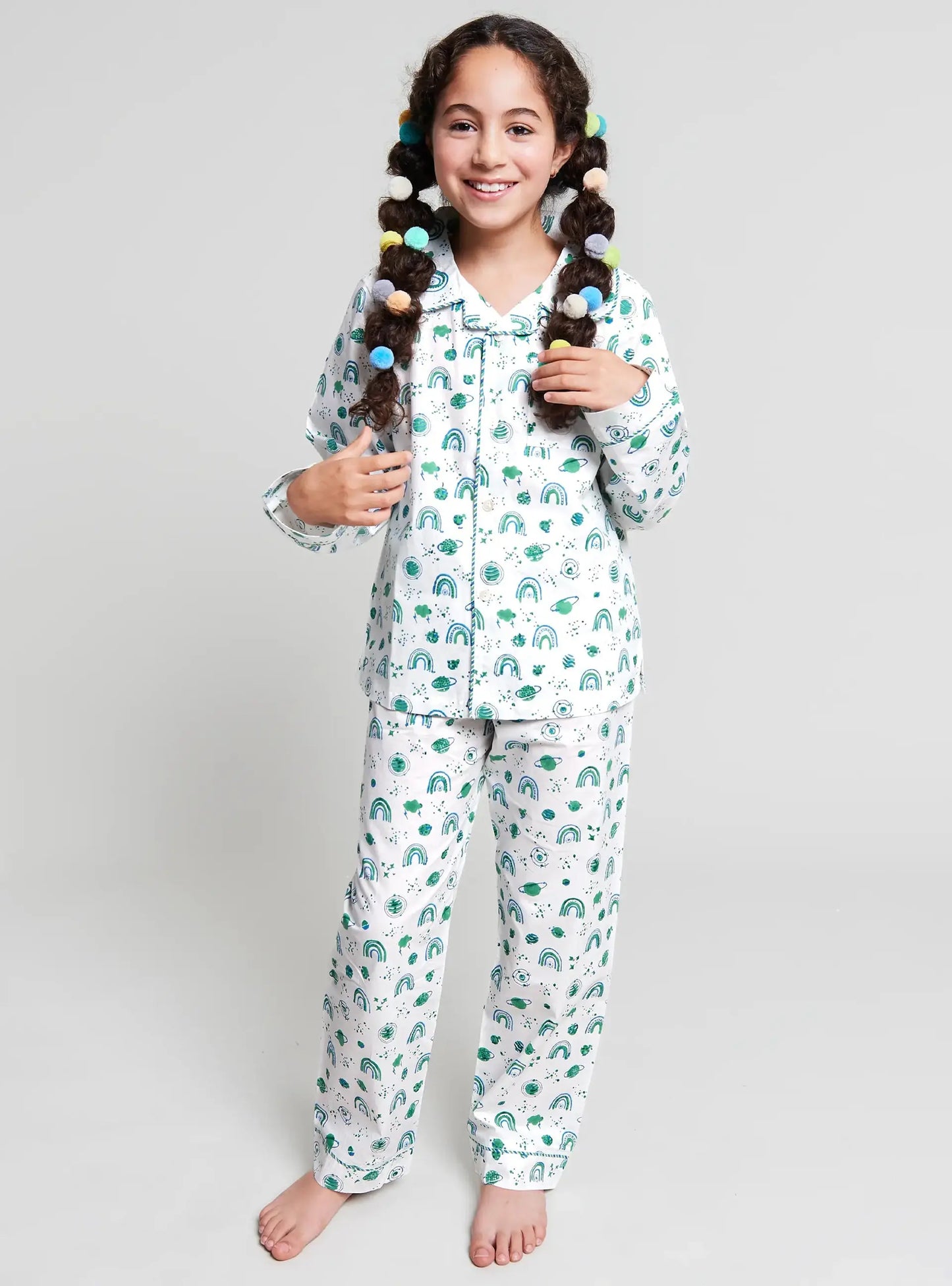 Interstellar Adventure Kids Pyjama Trouser Set Kutti Lulu