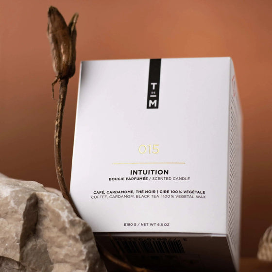 Intuition Scented Candle Vegetal Wax Terre de Mars