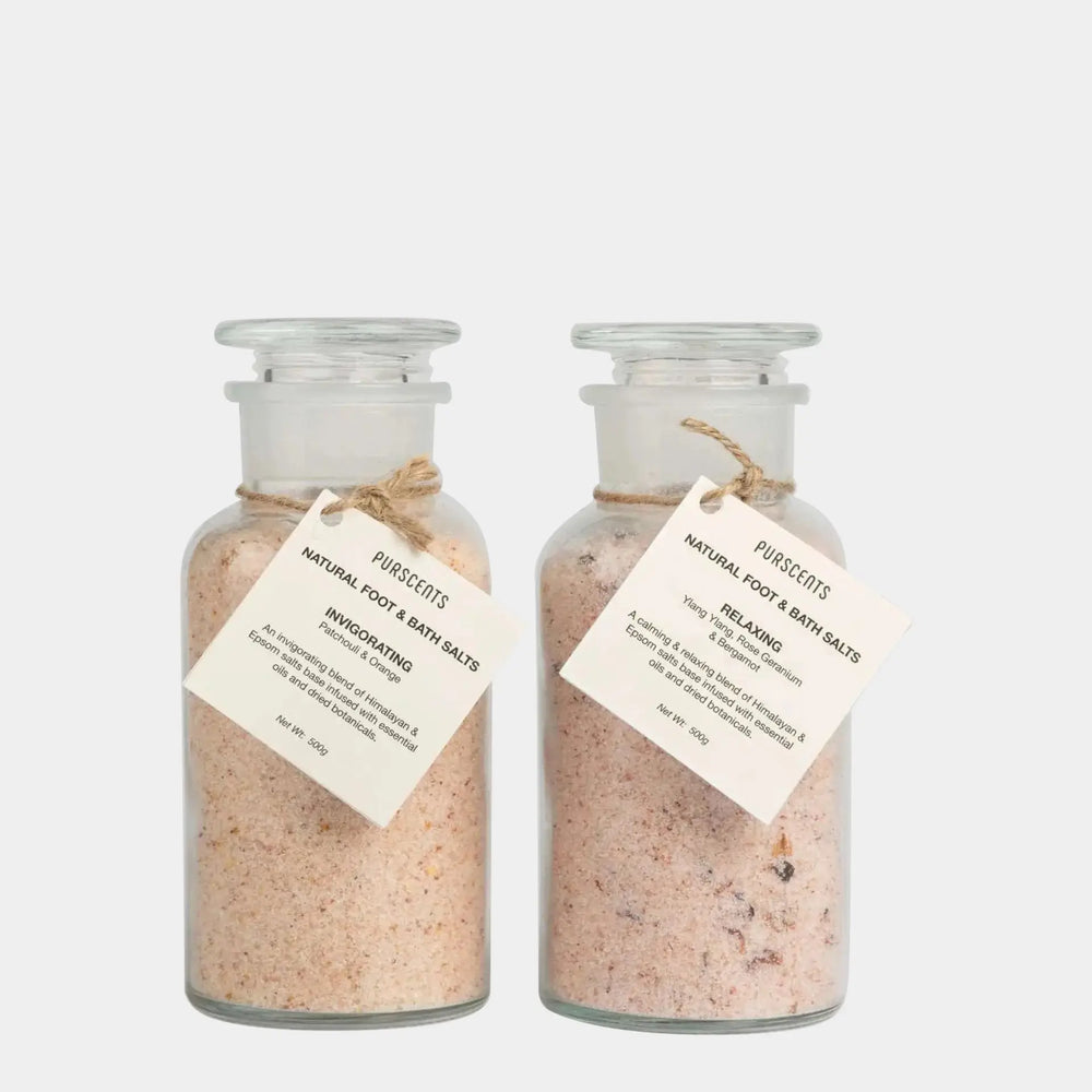 Invigorating Bath & Foot Salts Purscents