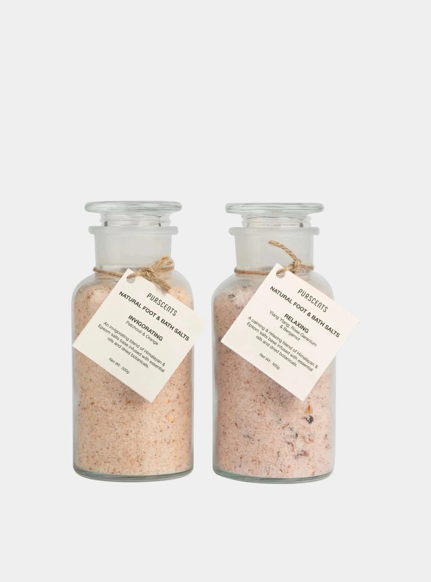 Invigorating Bath & Foot Salts Purscents