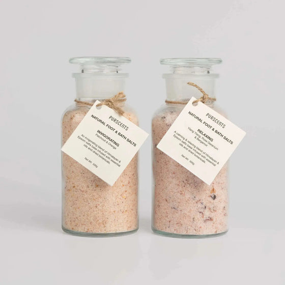 Invigorating Bath & Foot Salts Purscents