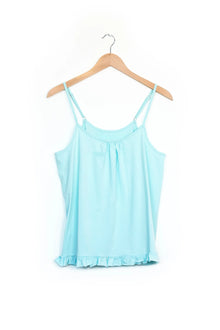  Isla Frilled Aqua Cami inara