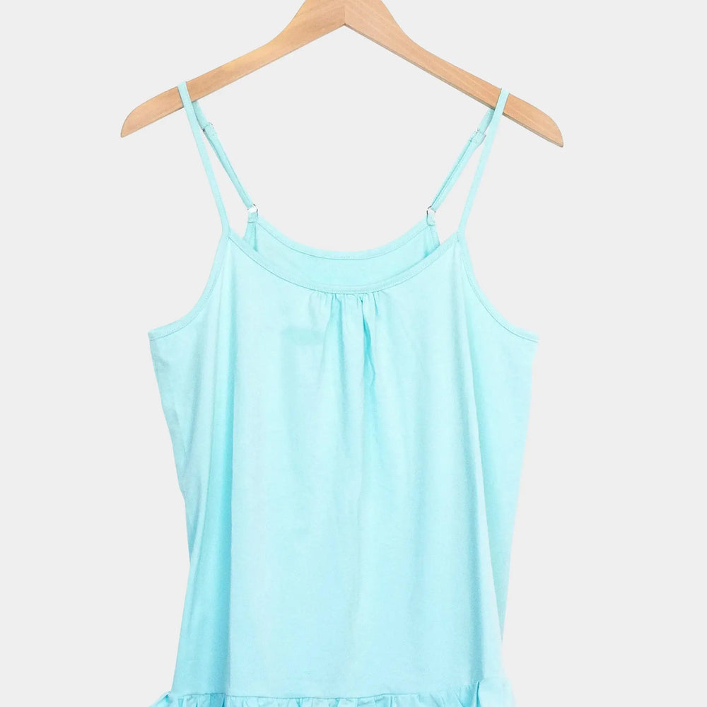 Isla Frilled Aqua Women's Cami inara