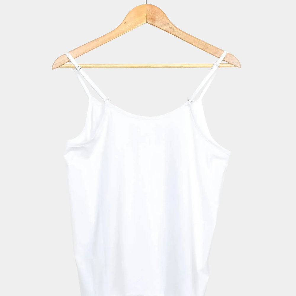 Isla Frilled White Women's Cami inara