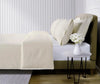 800 Thread Count Egyptian Cotton Duke of Bliss Lux Buttery Smooth Duvet Cover - Ivory Accent