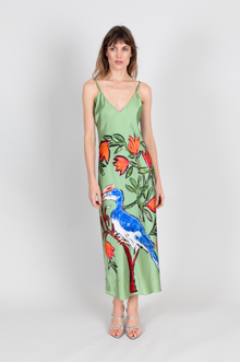  Midi Slip / "Jasper the Bird" Jessica Russell Flint