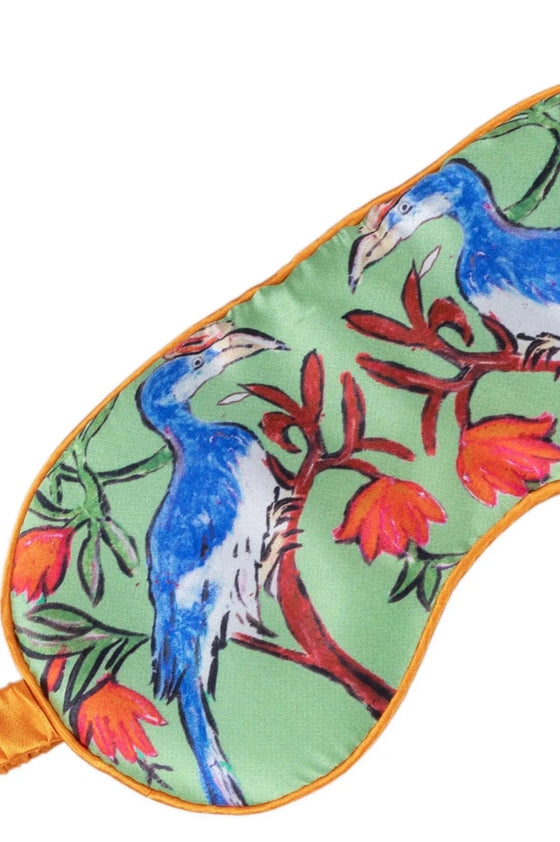 Silk Eye Mask / "Jasper the Bird" JRF