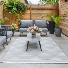  Jazz Geometric Indoor Outdoor Rug Dunelm