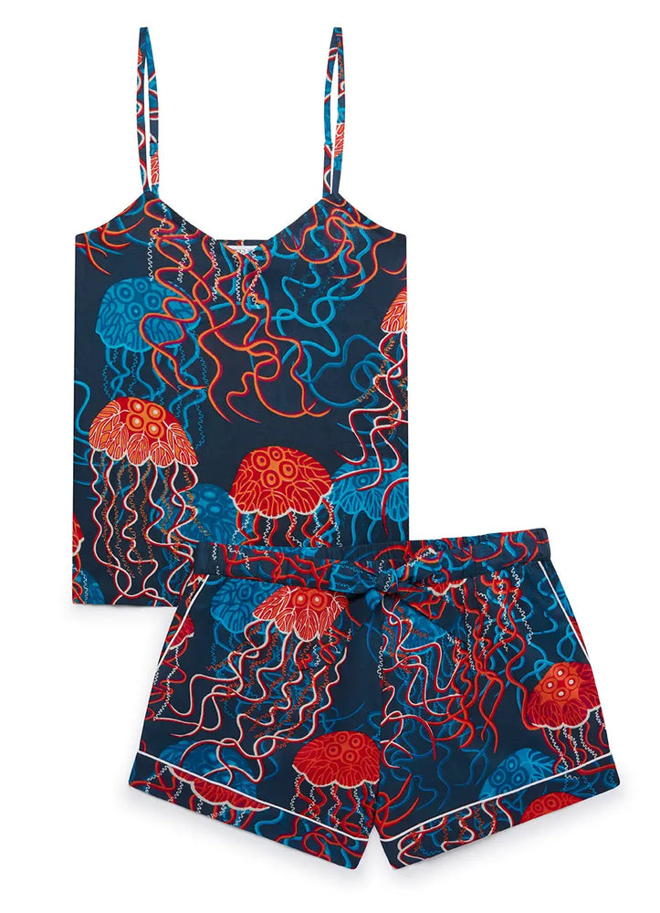 Jellyfish Women's Cami Cotton Short Set Myza