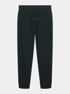 Jet Black Mens Organic Cotton Relaxed-Fit Joggers hewn.