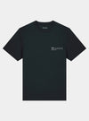 Jet Black Mens Organic Cotton Relaxed-Fit T-Shirt hewn.