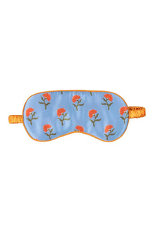  Silk Eye Mask / "Juipur Flower" JRF