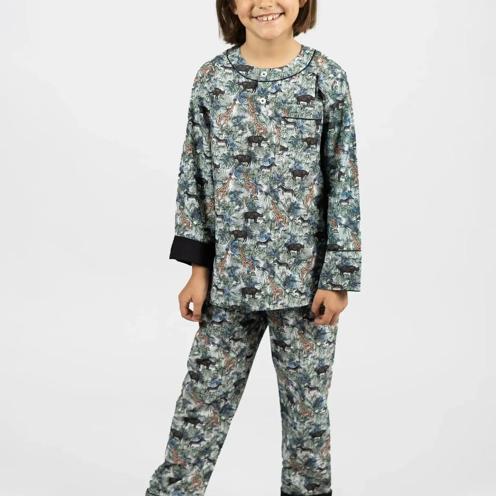 Jungle Maze Kids Pyjama Trouser Set Kutti Lulu