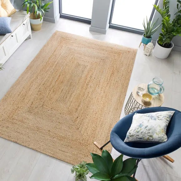 Jute Design Woven Rug Dunelm