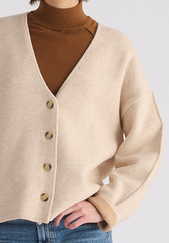 Two-Tone Cardigan