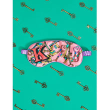  Silk Eye Mask / "K for Keys"