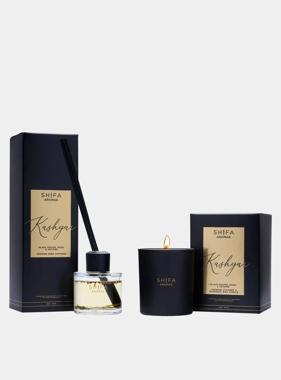 Kashgar Duo - 30cl Candle & 100ml Diffuser Shifa Aromas