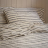 Ivory Kemptown Stripe Linen Blend Pillowcase (Pair) Piglet