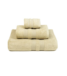  Khaki Green Elegance Cotton Towel Torres Novas