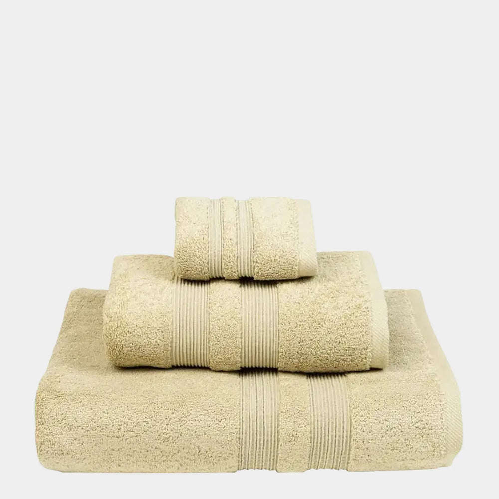 Khaki Green Elegance Cotton Towel Torres Novas