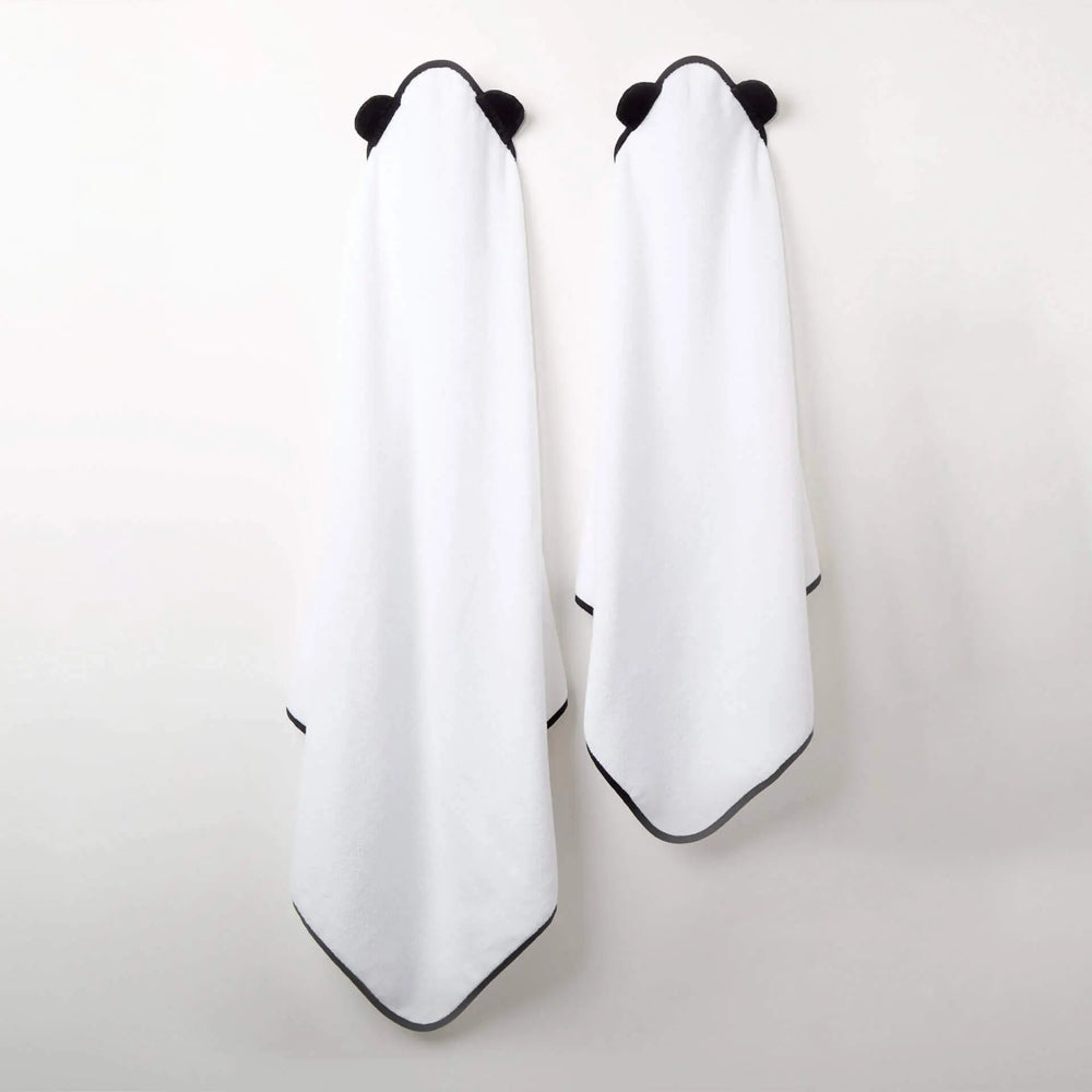 Kids Bamboo Hooded Towel Panda London