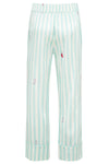 Teddy Glacier Stripe Boys Silk Pyjama Set