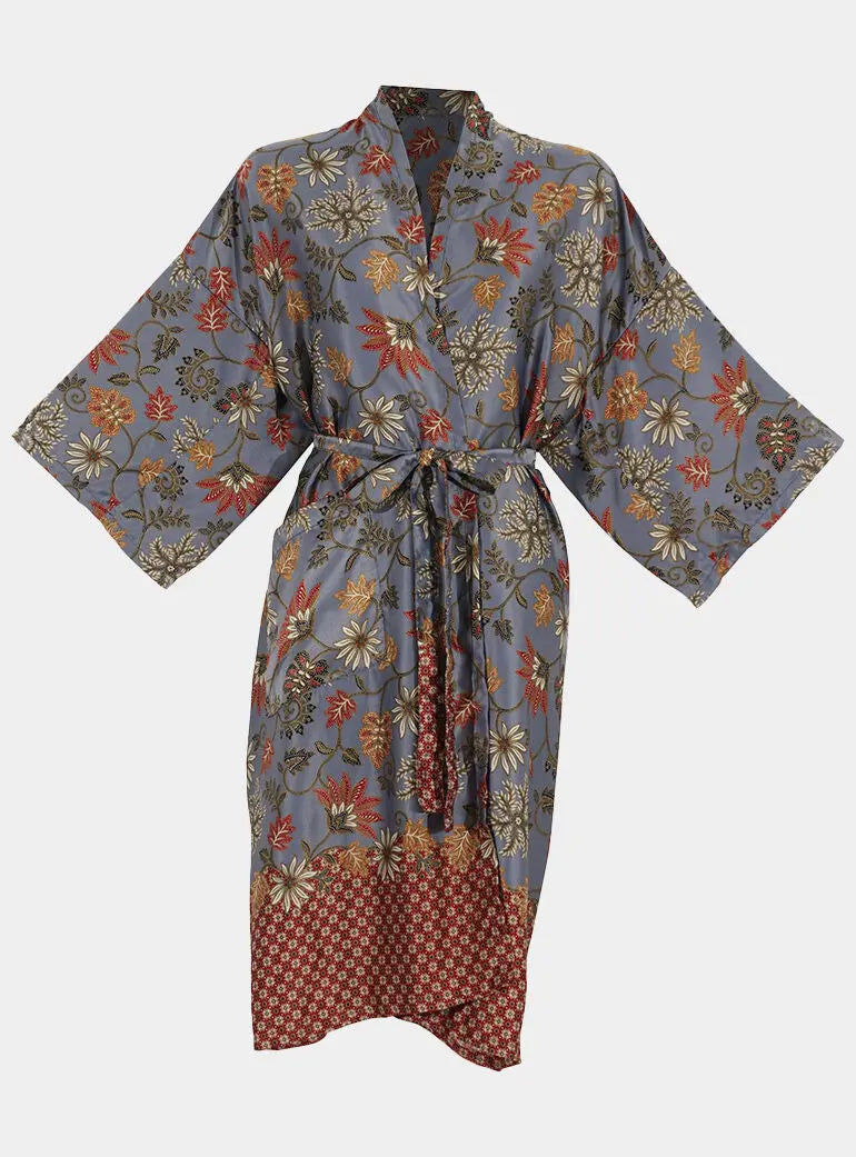 Kimono Robe in Lavender Wear the World