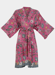  Kimono Robe in Pink