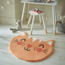  Kitty The Cat Supersoft Washable Faux Fur Rug Dunelm