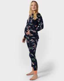  Koi Fish Maternity Print Long Pyjama Set Chelsea Peers