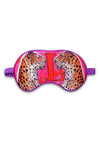 L for Leopard Silk Eye Mask Jessica Russell Flint