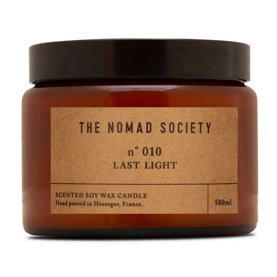 LAST LIGHT Scented Soy Candle - 500ml Nomad Society