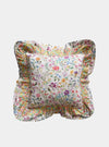 LINEN GARDEN Liberty Double Ruffle Cushion Coco & Wolf