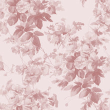  LONDON ROSE Traditional Wallpaper - Blush House of Hackney