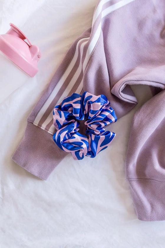 LWC X Liv Lindley Fierce Mulberry Silk Scrunchie Liv Lindley Silk Studio