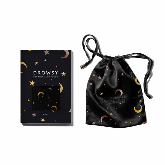 La Nuit Silk Carry Pouch Drowsy Sleep Co