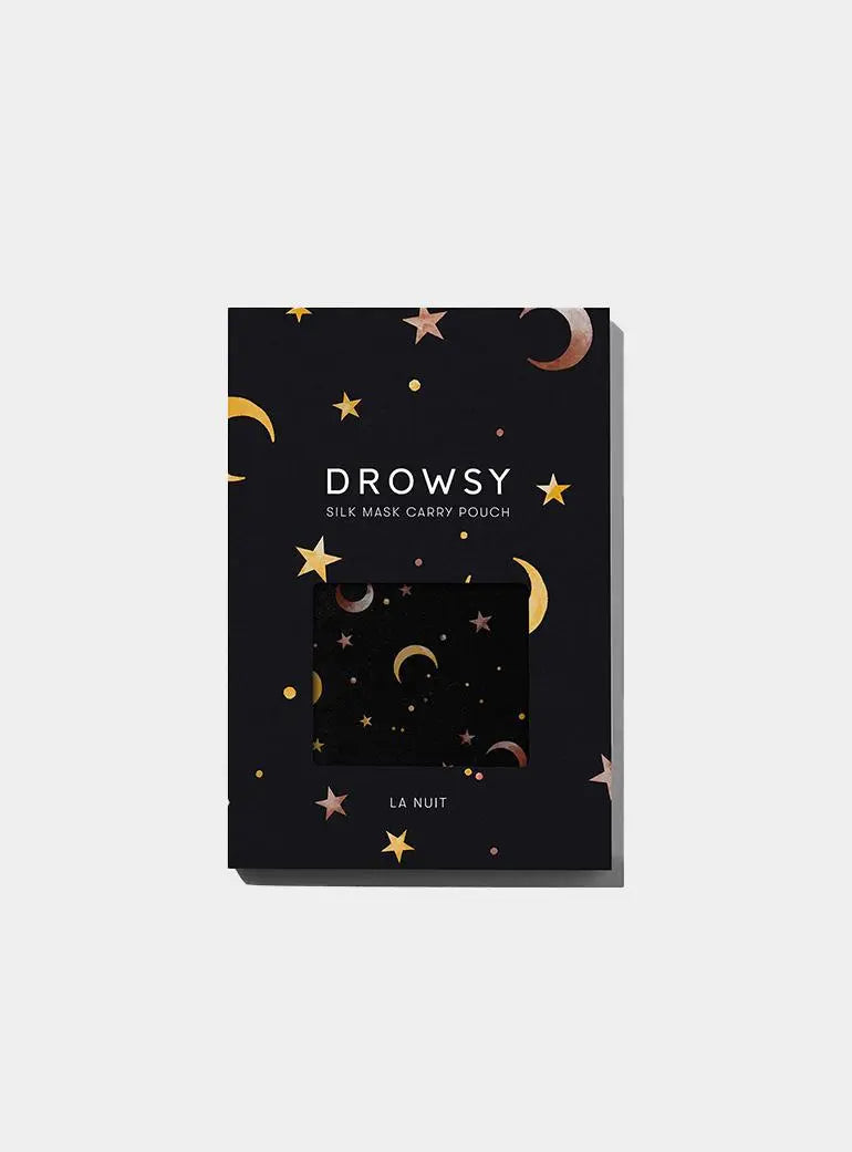 La Nuit Silk Carry Pouch Drowsy Sleep Co