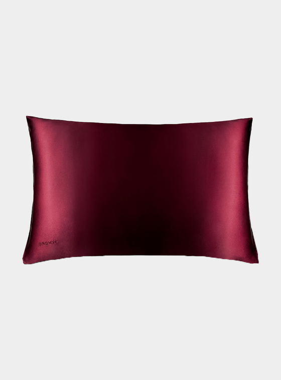 La Vie en Rouge Silk Pillowcase Drowsy Sleep Co