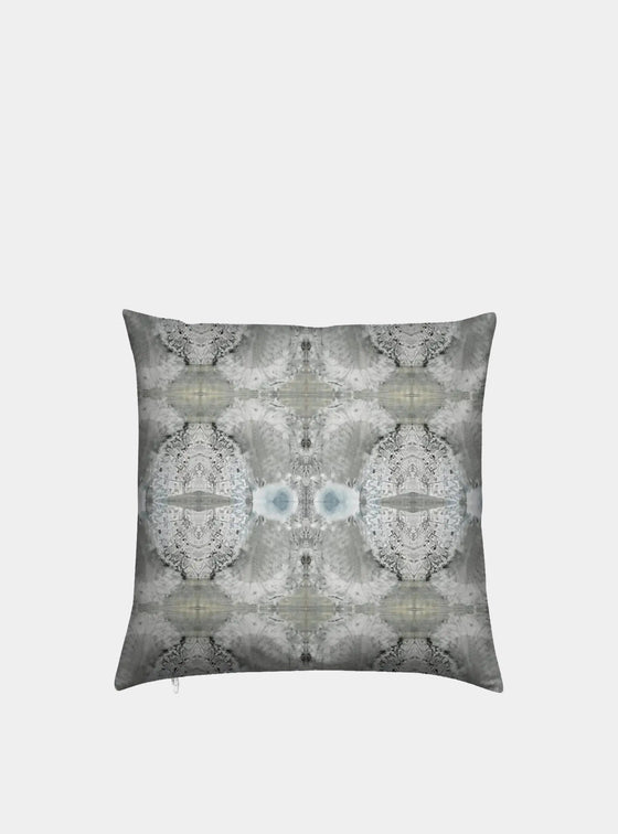 Lace Fan Design Velvet Cushion Long Studio Design