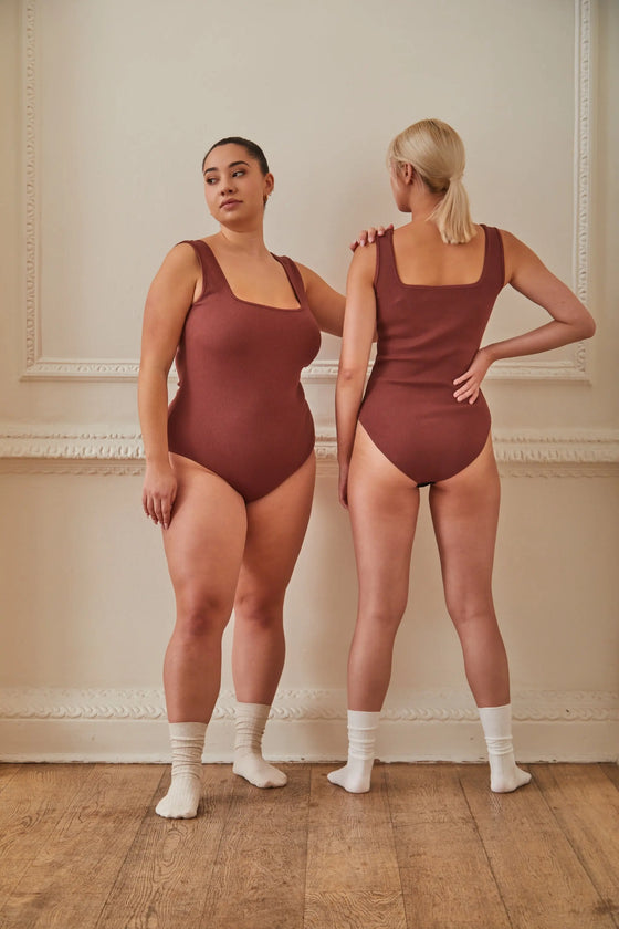 Lara Ribbed Organic Comfort Bodysuit numbatsport