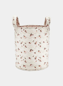  Large Quilted Storage Basket - Peaches Avery Row