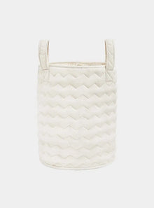  Large Quilted Storage Basket - Wild Chamomile Avery Row