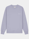 Lavender Mens Organic Cotton Relaxed-Fit Sweatshirt hewn.