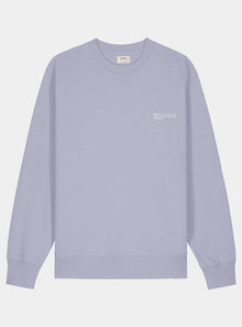  Lavender Mens Organic Cotton Relaxed-Fit Sweatshirt hewn.