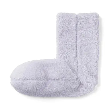 Lavender Women's Recycled Polyester Fleece Cosy Socks MUJI UK