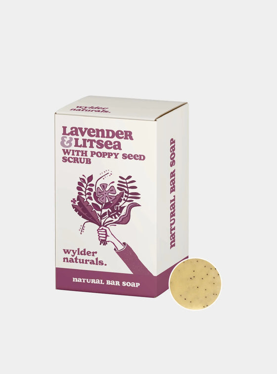 Lavender & Litsea With Poppy Seeds Wylder Naturals