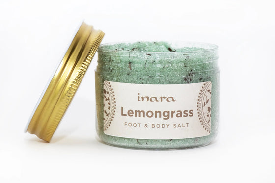 Lemongrass Foot & Body Salt inara