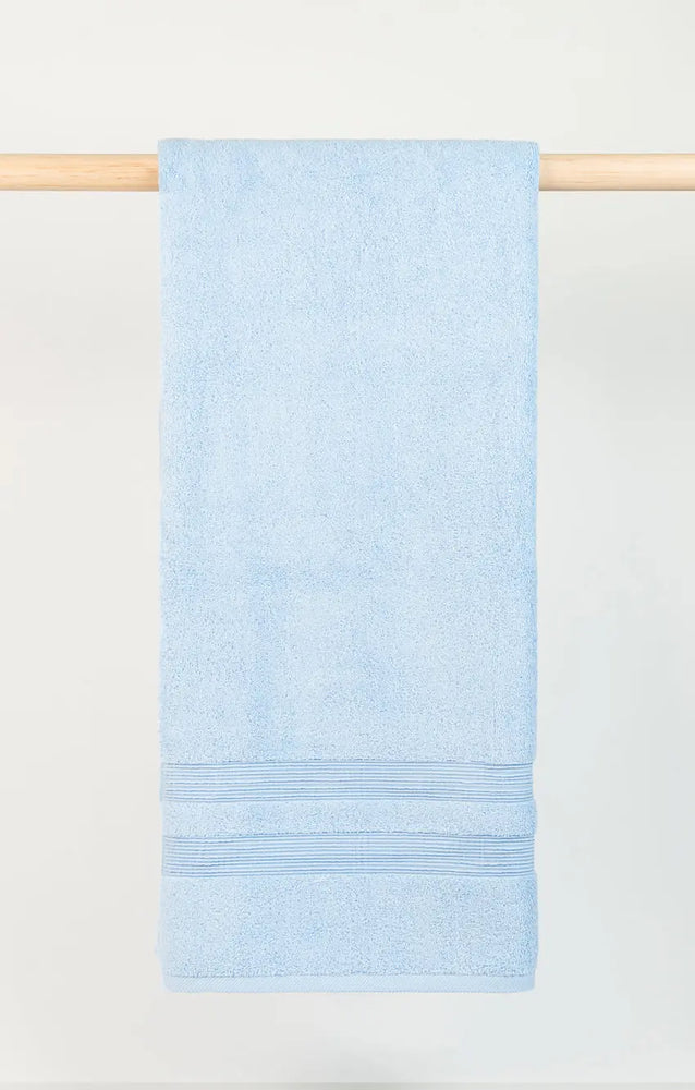 Light Blue Elegance Cotton Towel Torres Novas